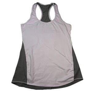 Athleta Small Lavender Gray Racerback Athletic‎ Tank Top Workout Gym Wear